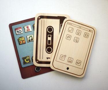 tagliere in legno a forma di tablet My Brett